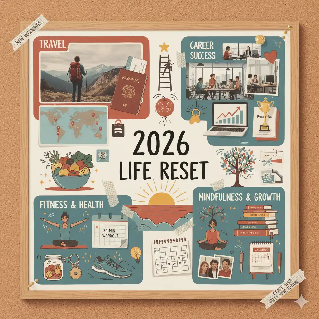 Chart showing how to reset your life in 2026
