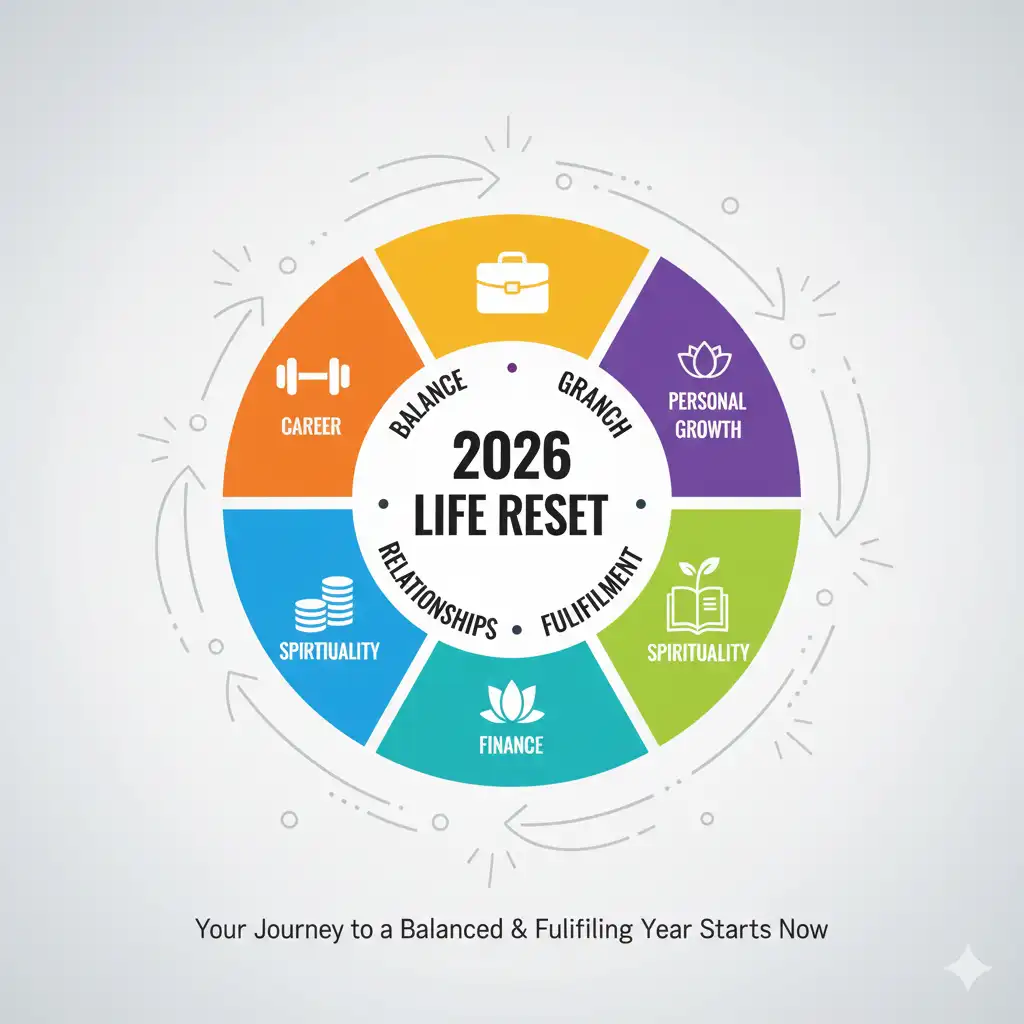 Chart showing how to reset your life in 2026