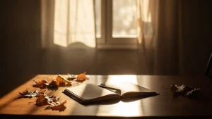 Essentialism book takeaways journaling desk setup